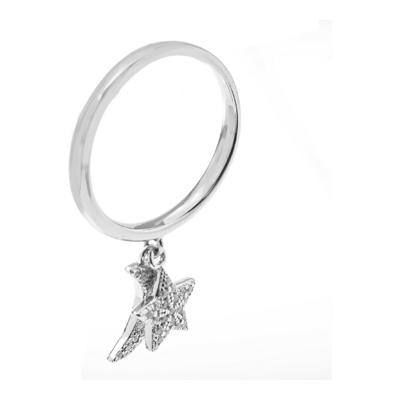 Dames ring Folli Follie 3R17S059C - Maat: 16
