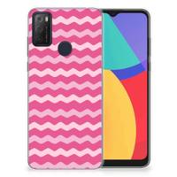 Alcatel 1S (2021) | TPU bumper | Waves Pink