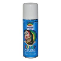 Carnaval verkleed haar verf/spray wit 111 ml   - - thumbnail