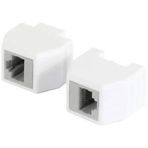 Allnet ALL-RJ45-Magnet_50er 201008 Stekker, recht Wit 50 stuk(s)