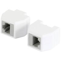 Allnet ALL-RJ45-Magnet_50er 201008 Stekker, recht Wit 50 stuk(s) - thumbnail