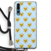 Leeuwenkoppen: Huawei P20 Pro Transparant Hoesje met koord