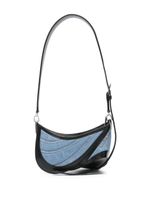 Mugler sac porté épaule Spiral Curve 01 - Bleu