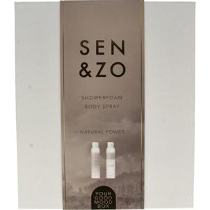 Sen & Zo Luxe cadeaubox natural power showerfoam/bodyspray