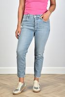 Agolde jeans Riley Crop A056E-1370 blauw - thumbnail