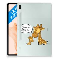 Samsung Galaxy Tab S7FE Tablet Back Cover Giraffe