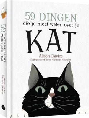 59 dingen die je moet weten over je kat (Hardback)