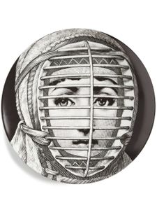 Fornasetti assiette décorative Tema e Variazioni n.290 - Noir