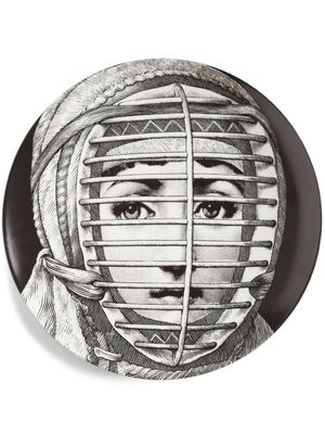 Fornasetti assiette décorative Tema e Variazioni n.290 - Noir