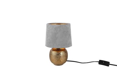 Trio SchemerlampjeSophia keramiek goud met grijs - R50821011