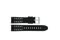Horlogeband Lotus 18590-4 Silicoon Zwart 22mm