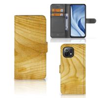 Xiaomi 11 Lite 5G NE | Mi 11 Lite | Book Style Case | Licht Hout