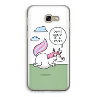Unicorn: Samsung Galaxy A5 (2017) Transparant Hoesje