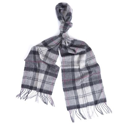 Tartan Scarf dames grey/juniper
