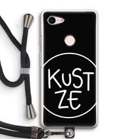 KUST ZE: Pixel 3 Transparant Hoesje met koord