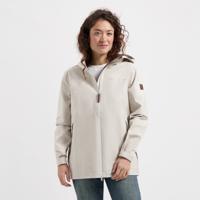 Travelin&apos; Women - waterproof jack - Zand - Maat M