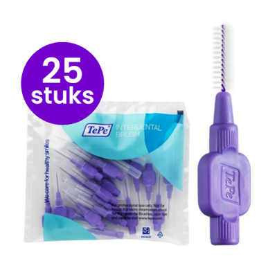 TePe Interdentale Ragers Original 1.1 mm paars - 25 stuks