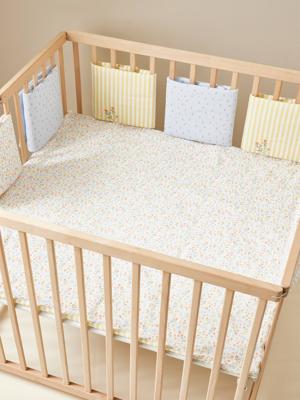 Stootrand bed/box GIVERNY meerkleurig