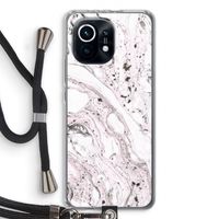 Mengelmoes: Xiaomi Mi 11 Transparant Hoesje met koord