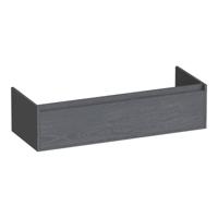 Brauer Hope - Onderkast - 120 cm - met 1 Softclose Lade Greeploos en 1 Sifon Uitsparing - Timber Grey