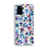 Hibiscus Flowers: Samsung Galaxy S20 Plus Transparant Hoesje