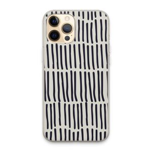 Moroccan stripes: iPhone 13 Pro Max Transparant Hoesje
