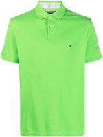 Tommy Hilfiger polo en coton à logo brodé - Vert