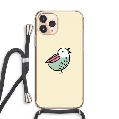 Birdy: iPhone 11 Pro Transparant Hoesje met koord