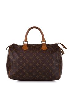 Louis Vuitton Pre-Owned sac à main Speedy 30 (2010) - Marron