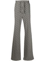 Balmain pantalon à motif monogrammé - Tons neutres
