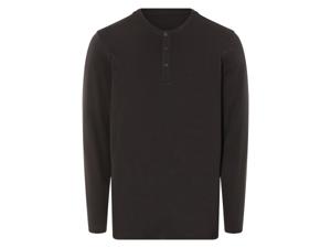 LIVERGY Heren shirt (Zwart, M)