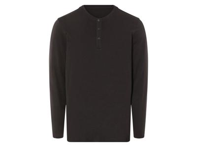 LIVERGY Heren shirt (Zwart, S)