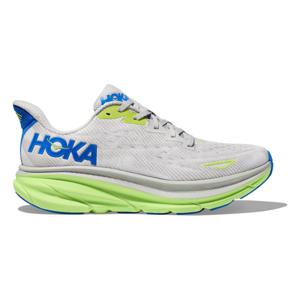 Hoka Clifton 9 hardloopschoenen wit/groen heren 44