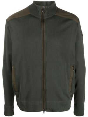 Paul & Shark veste à détails de zips - Vert