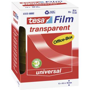 tesa OFFICE-BOX 57372-00002-01 tesafilm Transparant (l x b) 66 m x 15 mm 10 stuk(s)