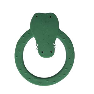 Trixie Baby rubber bijtring rond Mr. Crocodile Maat