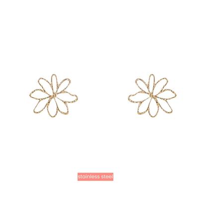 Day&Eve Oorbellen Flower | Goud