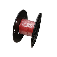 Elektra/verlichting snoer 1mmx30m. Rood