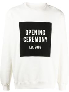 Opening Ceremony sweat à logo - Blanc