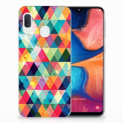 Samsung Galaxy A20e | TPU bumper | Geruit