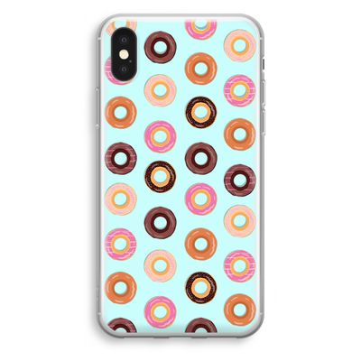 Donuts: iPhone X Transparant Hoesje