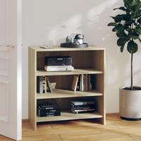 Dressoir 70x40,5x75 cm bewerkt hout sonoma eikenkleurig