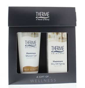 Therme Geschenkverpakking hammam show sat dry oil spray (1 Set)