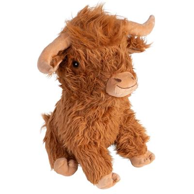 Honden knuffel Highland Cow Shaggy, brown, Maat: 2