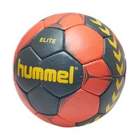 Hummel ballen Elite handbal zwart oranje geel - thumbnail