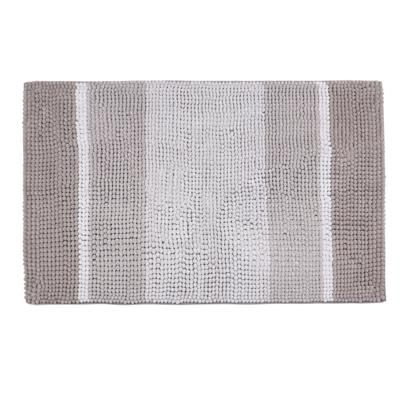 Differnz Fading badmat 100% microfiber - geschikt voor vloerverwarming - 60 x 90 cm - taupe