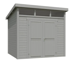 Blokhut Kibo 3 250x250 Platinum Grey - Outdoor life