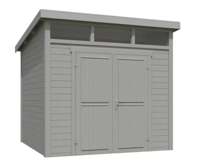 Blokhut Kibo 3 250x250 Platinum Grey - Outdoor life