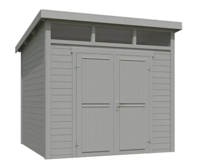 Blokhut Kibo 3 250x250 Platinum Grey - Outdoor life