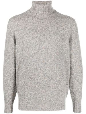Brunello Cucinelli pull en cachemire à col roulé - Gris
